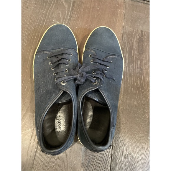 Lavin Other - Lavin Canvas Lace Up Low Top Sneakers Size 13 Navy Blue Men